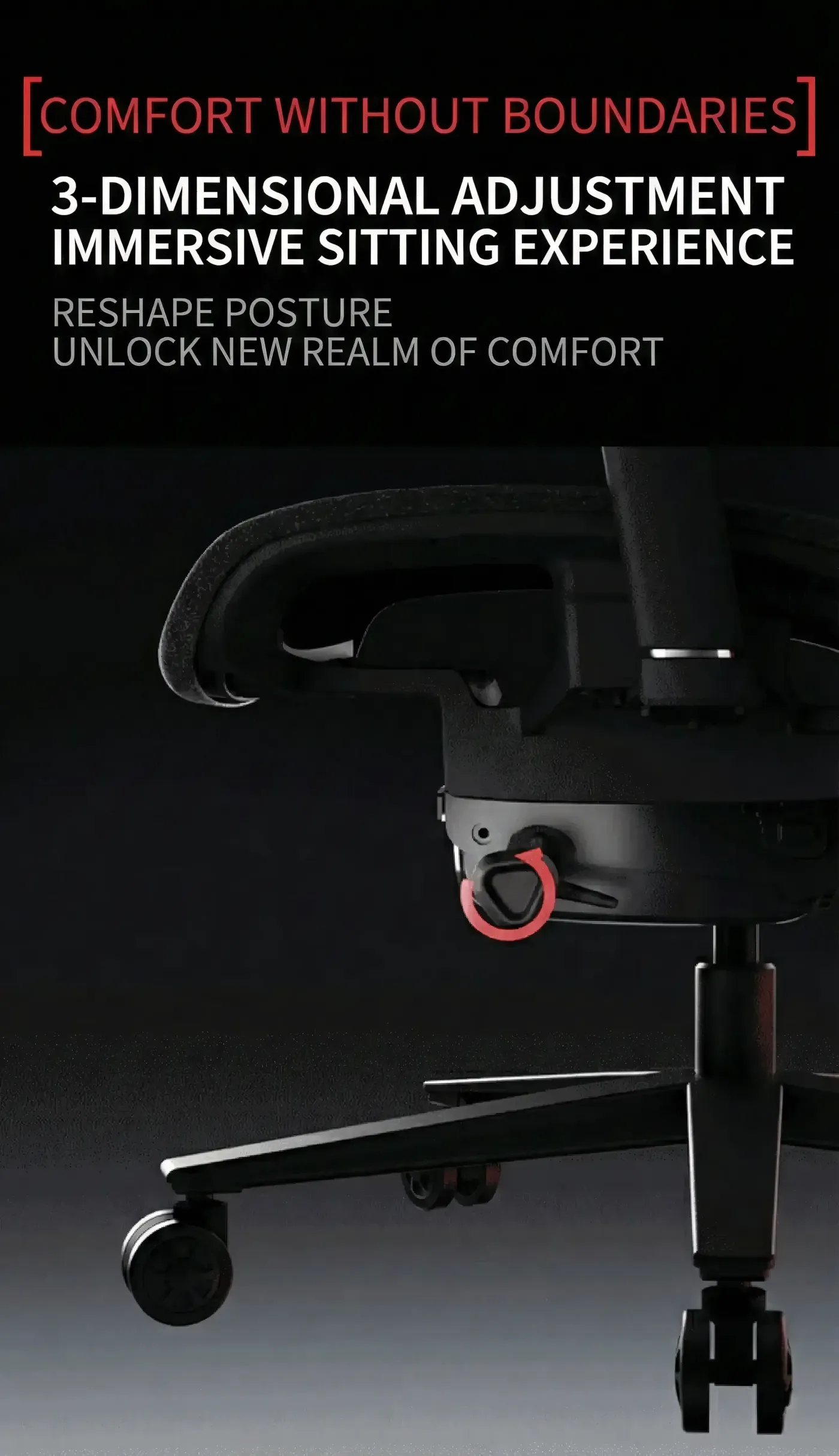 AutoFull G9 seat raised to its maximum height