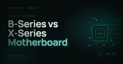 B-Series vs X-Series Motherboard — What's Different (South Africa, 2026)