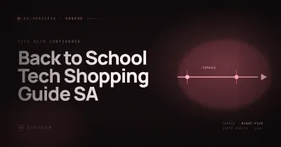 Back to School Tech Shopping Guide South Africa (2026) — Laptops, Bags & Accessories