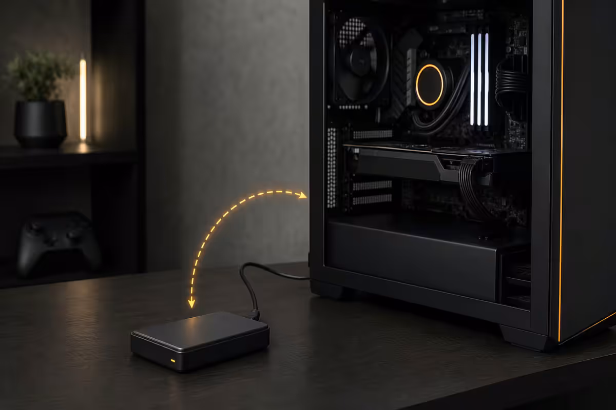 Back Up Gaming Pc