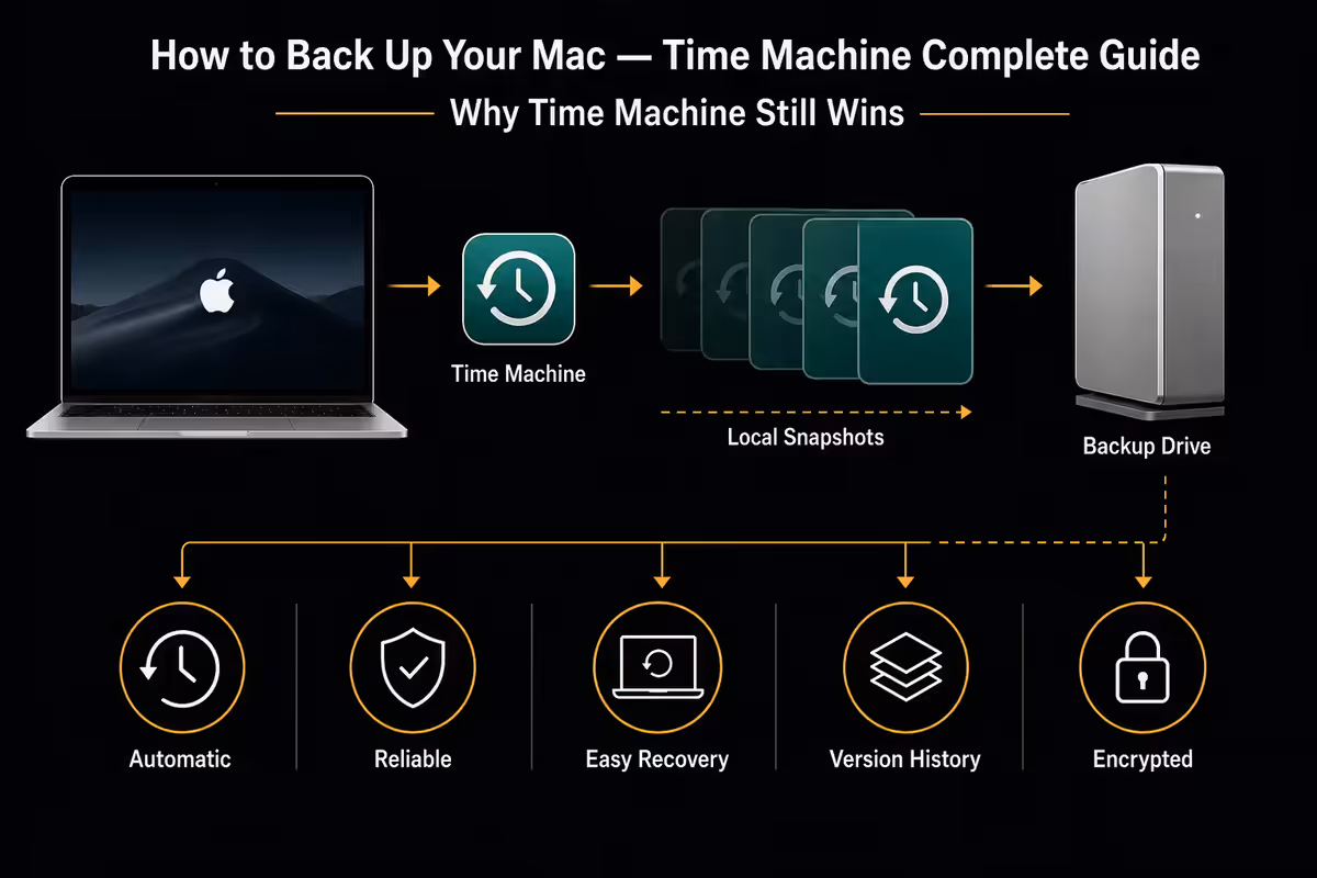 Why Time Machine still wins in 2026