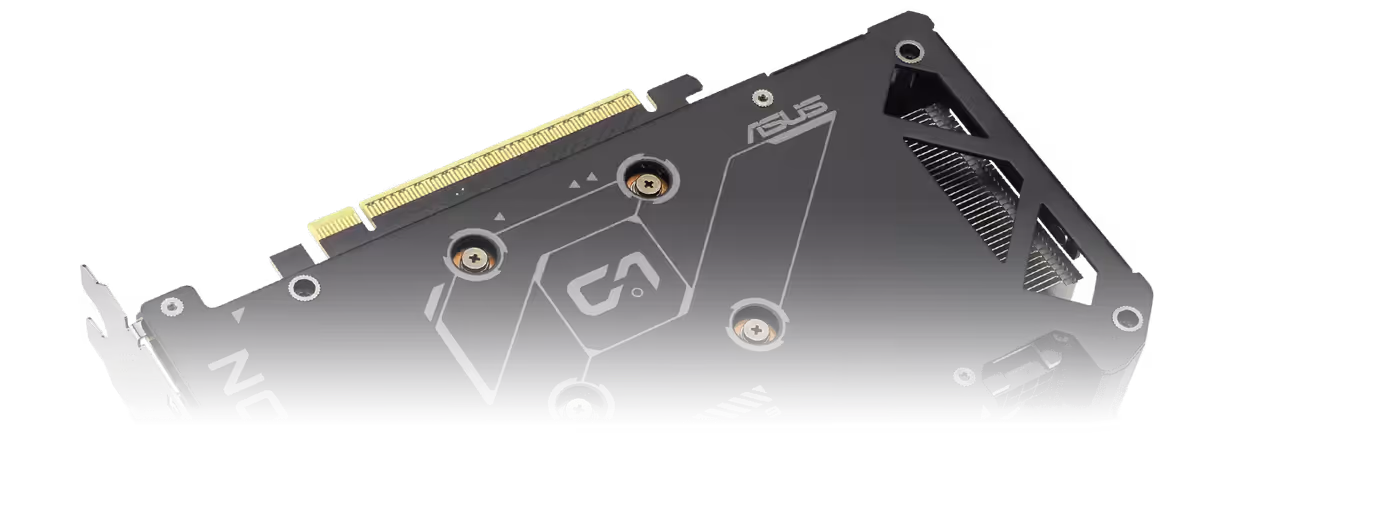 Vented metal backplate for improved heat dissipation