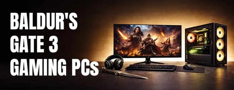 Baldur's Gate 3 (BG3) Gaming PCs South Africa — High-performance prebuilt gaming desktops 🇿🇦🎮