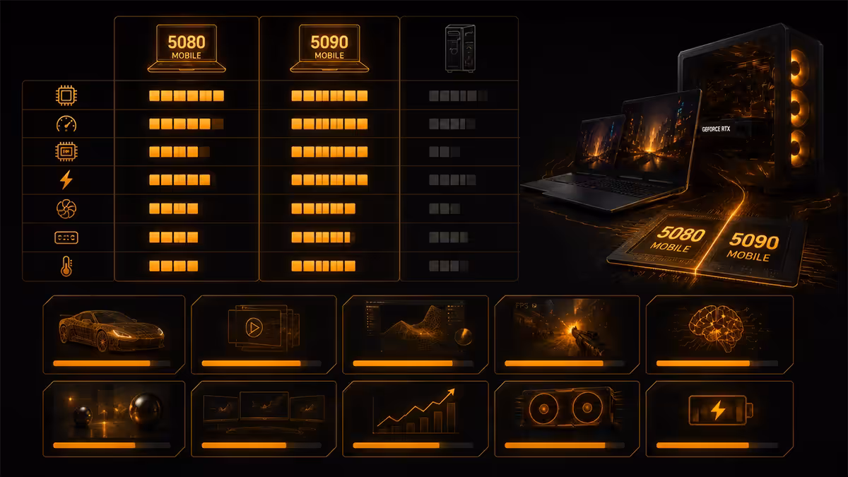RTX 5080 5090 mobile