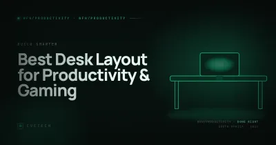 Best Desk Layout for Productivity and Gaming — Ergonomic Setup Guide (South Africa, 2026)