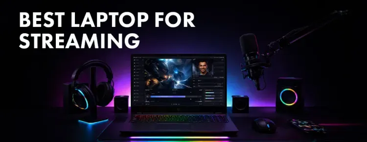 Best gaming laptop for streaming — top streaming laptops 2026 🎮📺