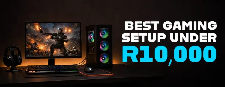 Best gaming PC setup under R10,000 in South Africa 🕹️💸