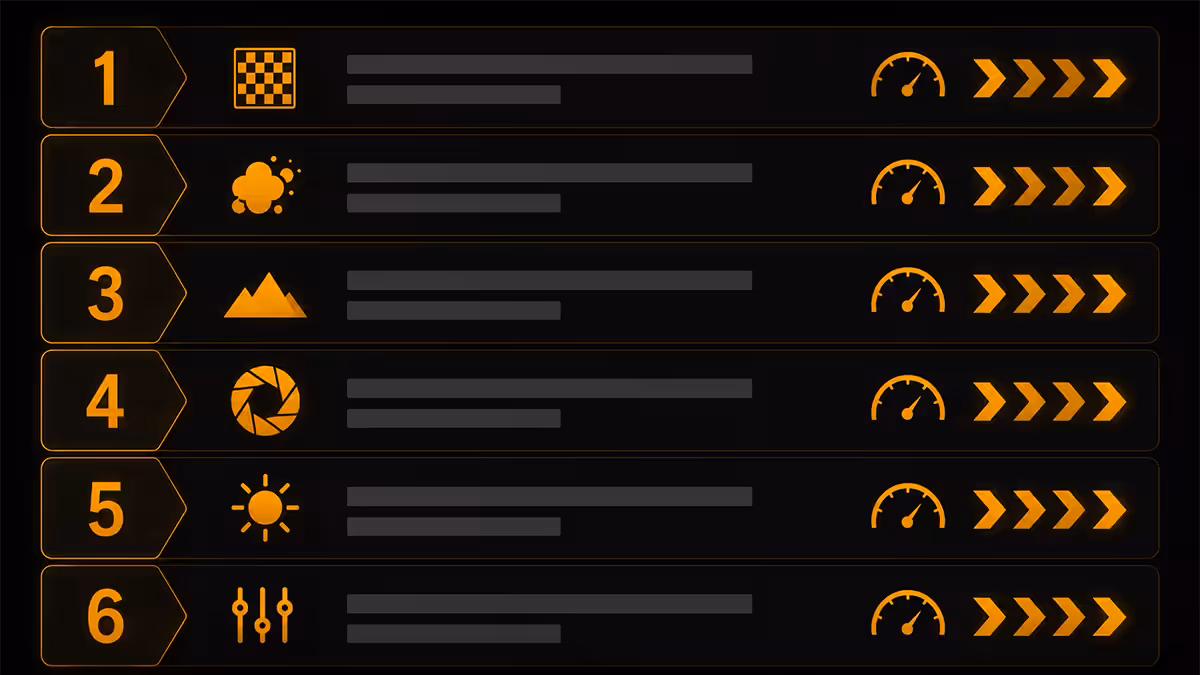Six biggest FPS-cost settings