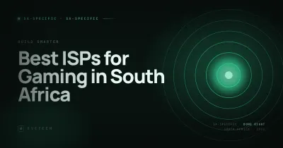 Best ISPs for Gaming in South Africa (2026) — Ping, Peering & Fibre Pricing