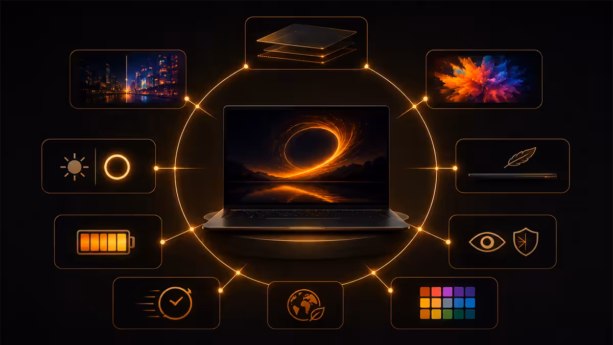OLED laptop displays 2026