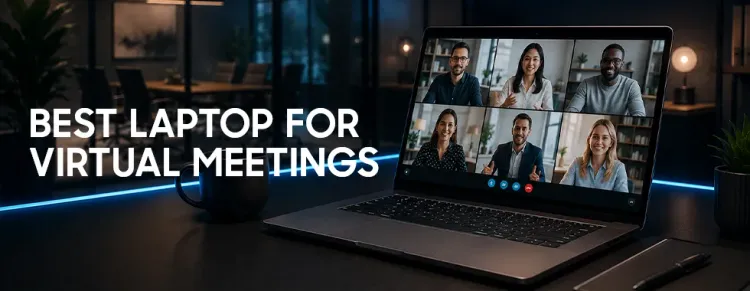 Best laptop for virtual meetings in South Africa - video conferencing, webcam, microphone, battery life