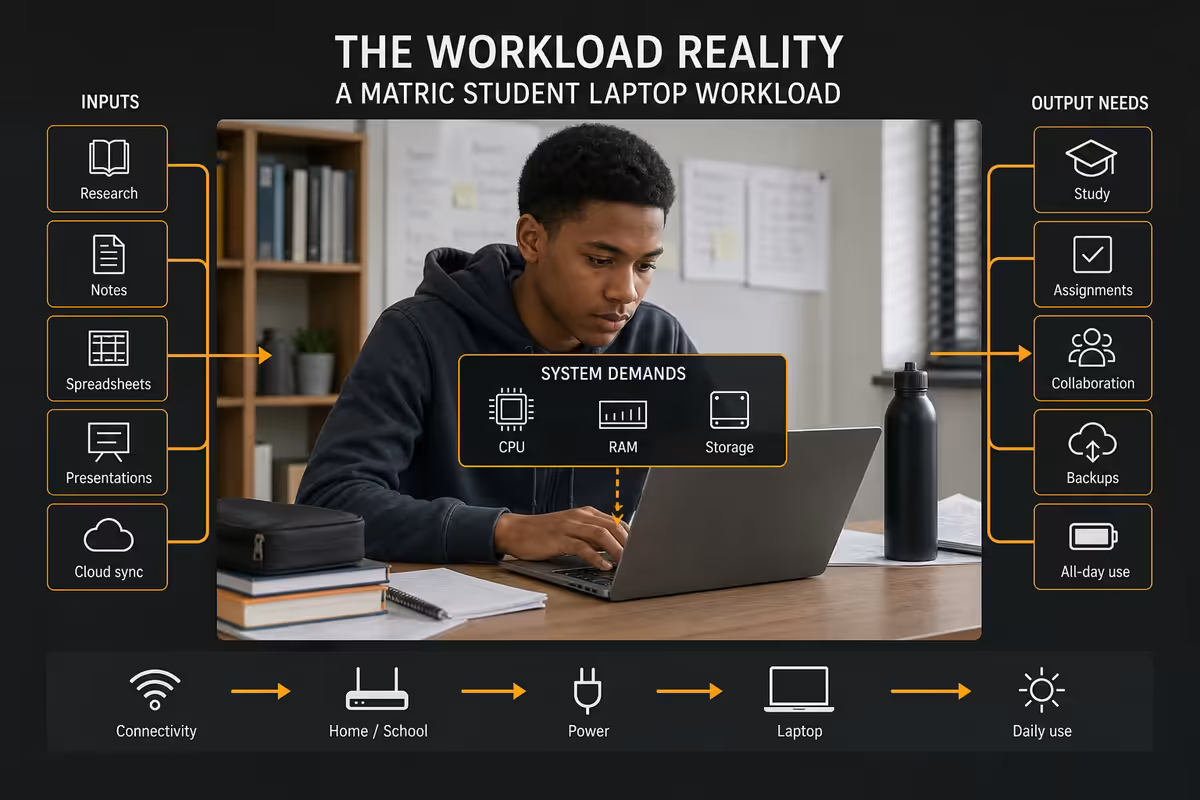 The matric workload reality