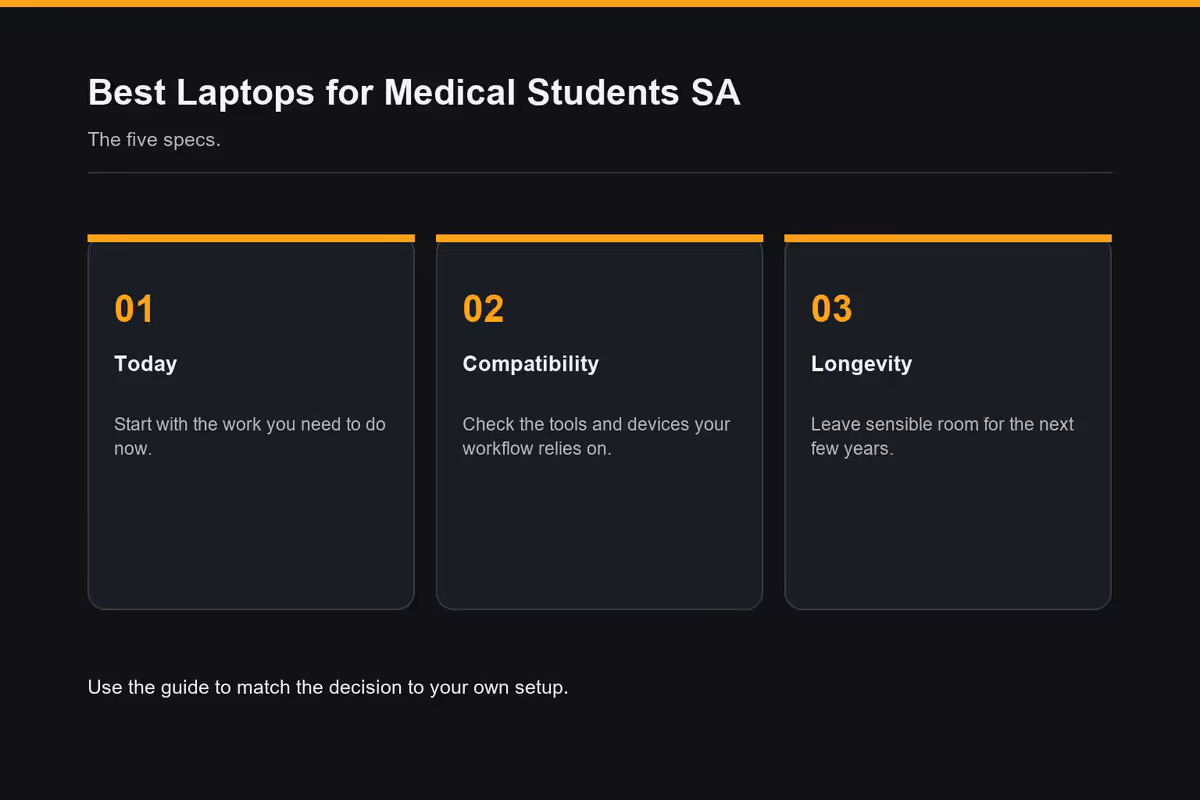 Why medical students need a different laptop
