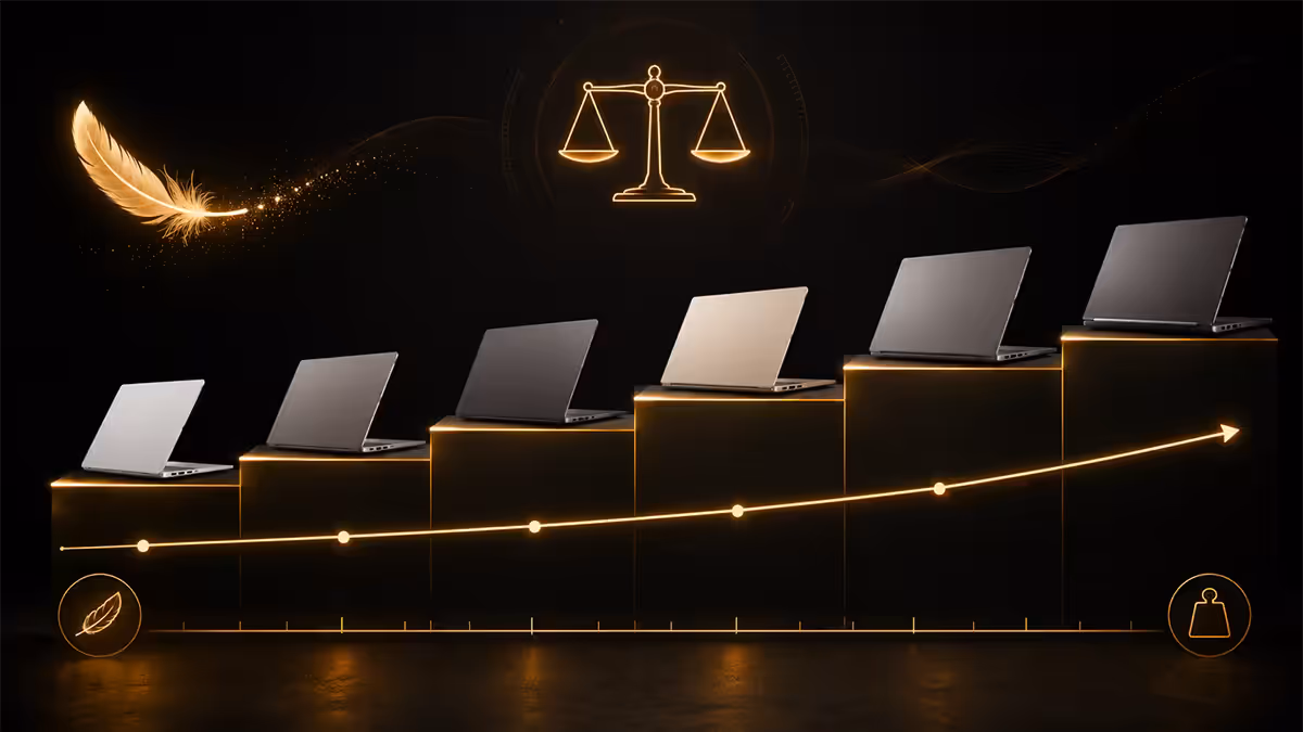 Sub-1.5kg laptops