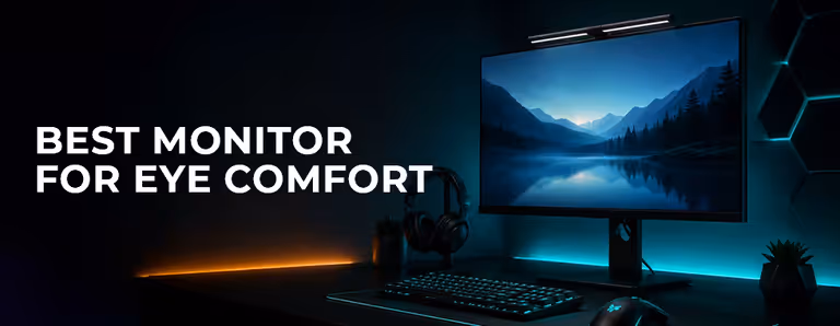 🖥️ Best Monitor for Eye Comfort — Reduce Eye Strain & Blue Light 👀