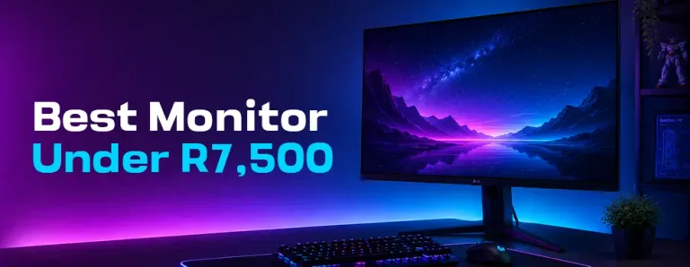 Best monitors under R7,500 in South Africa — budget gaming & productivity monitors 🖥️
