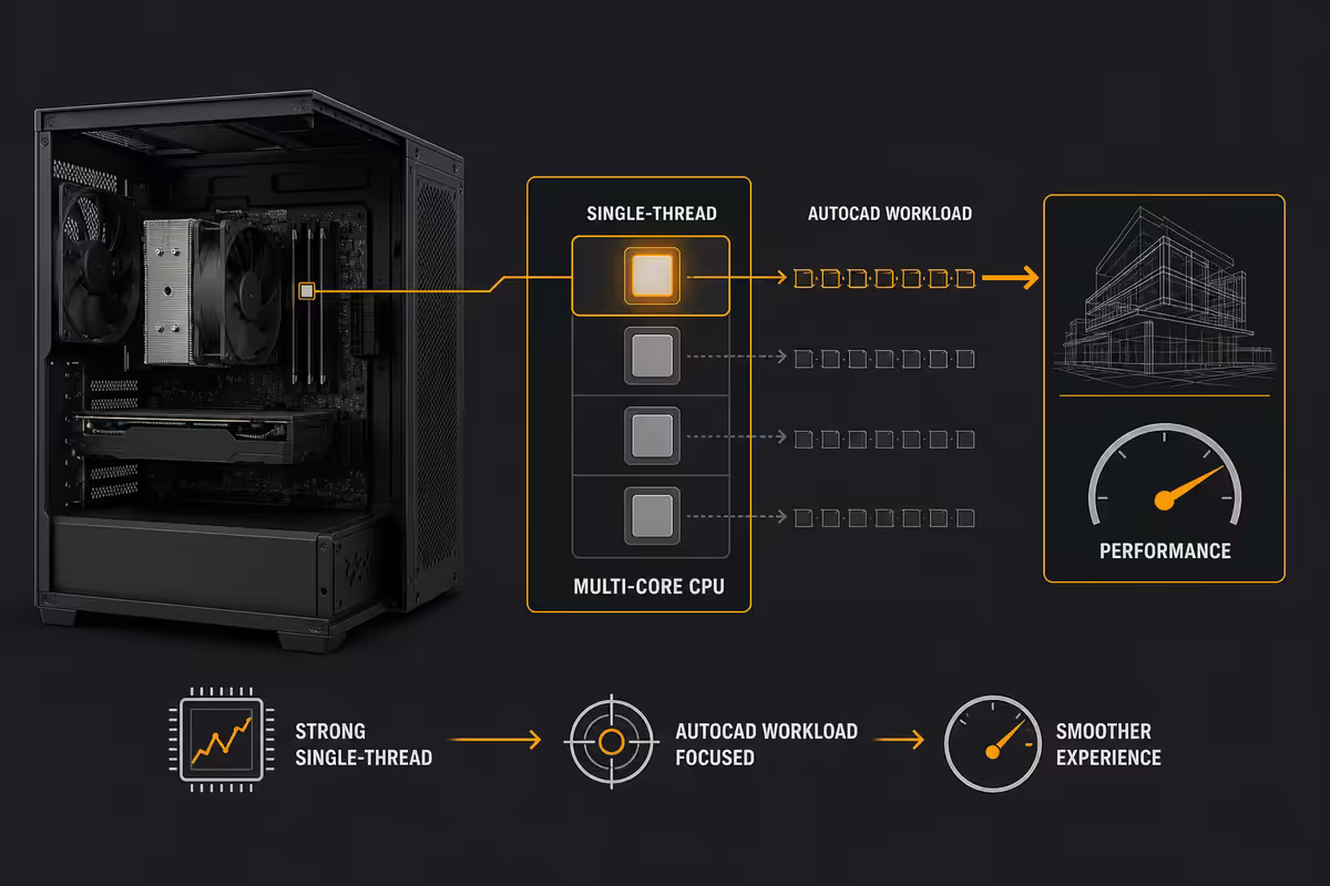 What actually matters for AutoCAD performance