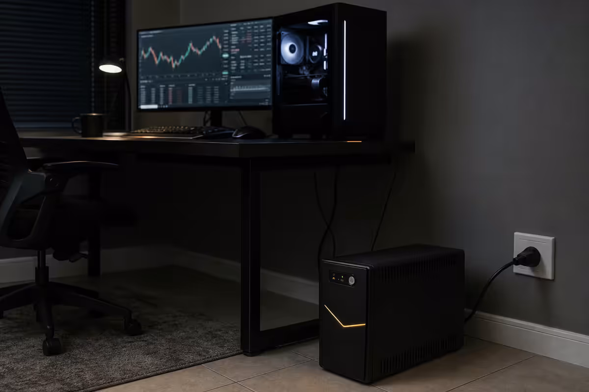 Starter - R30,000 (3 monitors, basics in place)