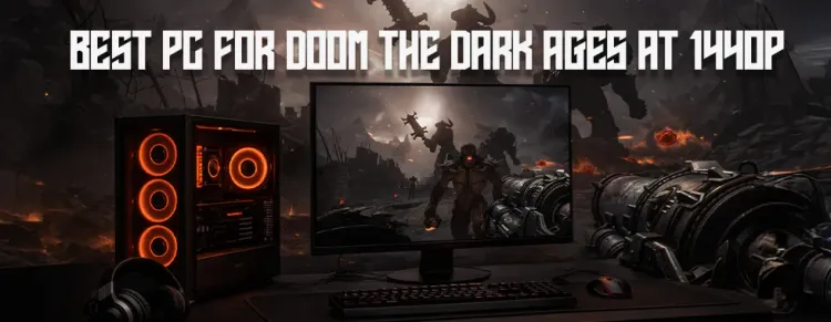 Best PC for DOOM: The Dark Ages - optimized for 1440p gaming
