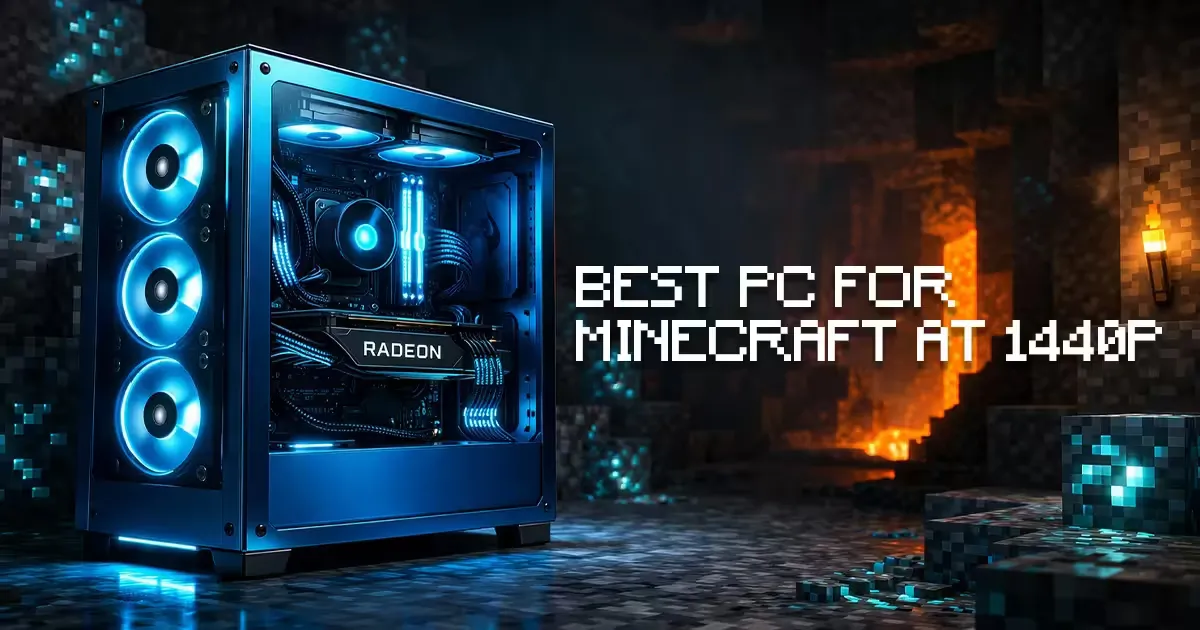 Best PC for Minecraft 1440p - Smooth 60+ FPS | Evetech