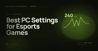 Best PC Settings for Esports Games — Latency-First Setup (South Africa, 2026)