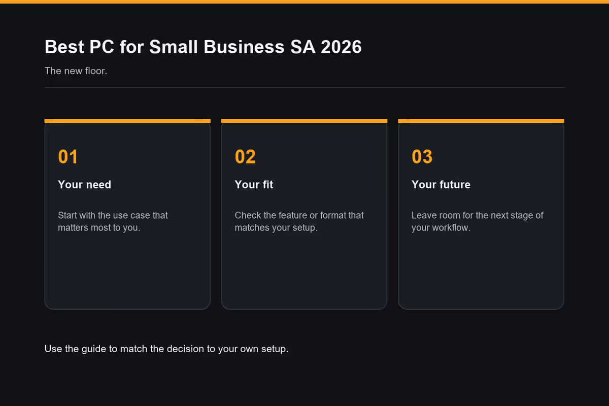 What a real small business PC actually runs