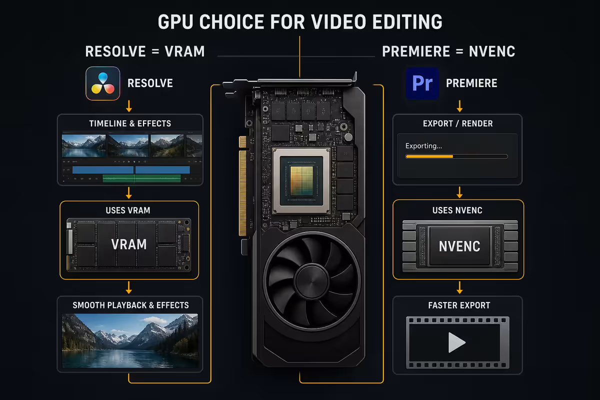 What video editing actually demands from a PC