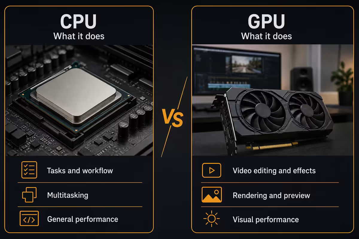 The creator workload is not the gaming workload