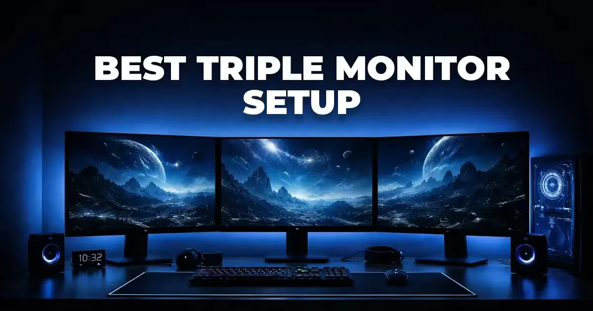 Best Triple Monitor Setup – Multi-Monitor PC SA | Evetech