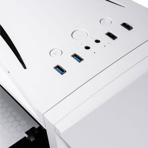 BitFenix Aurora Mid-Tower Gaming Case White - image 3