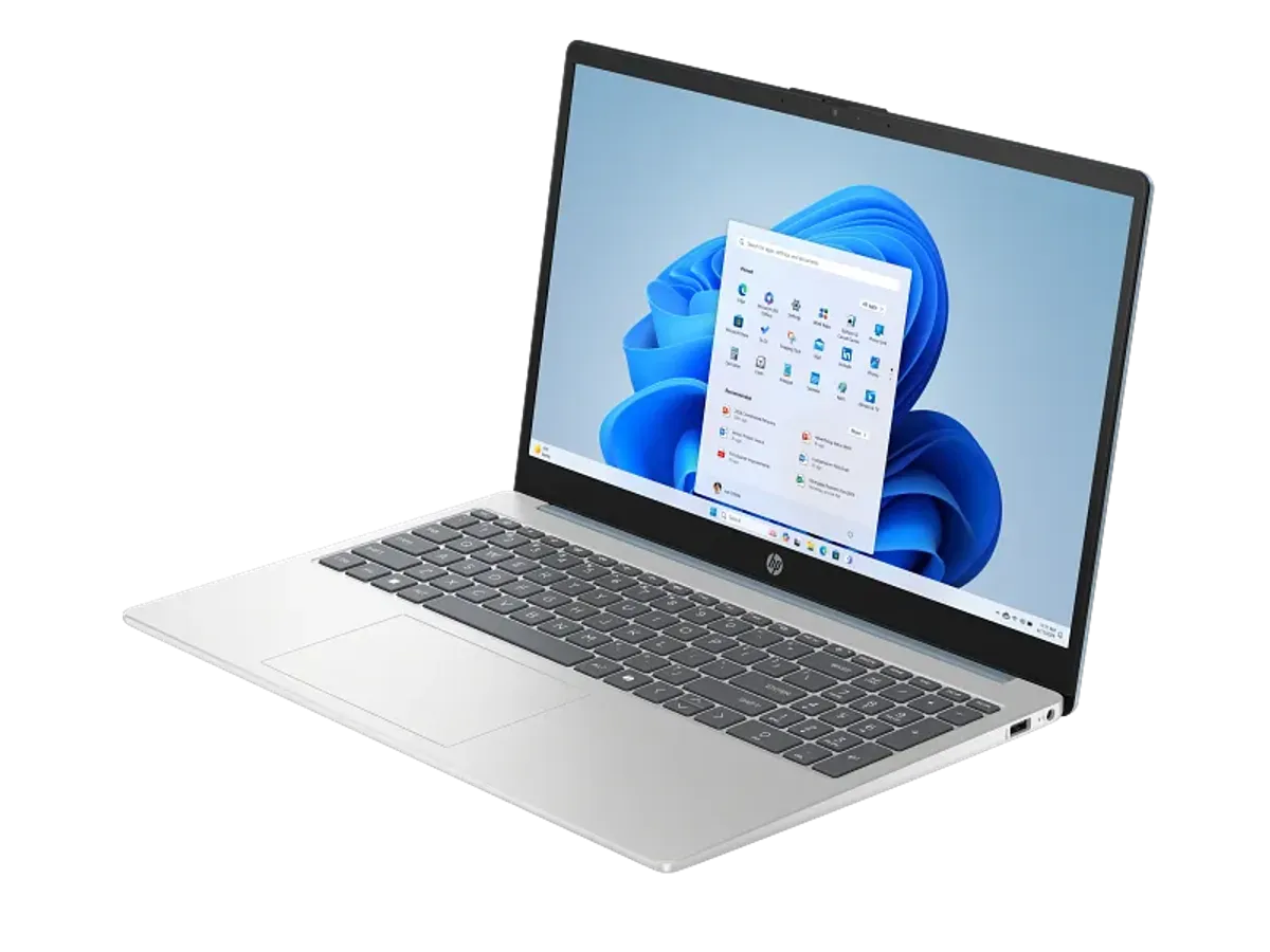 Laptop featuring Intel Core Ultra Processor and dedicated Copilot AI key