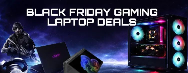 Black Friday gaming laptop deals 2026 — top discounts on RTX, NVIDIA, AMD Ryzen and Intel gaming laptops 🎮💸