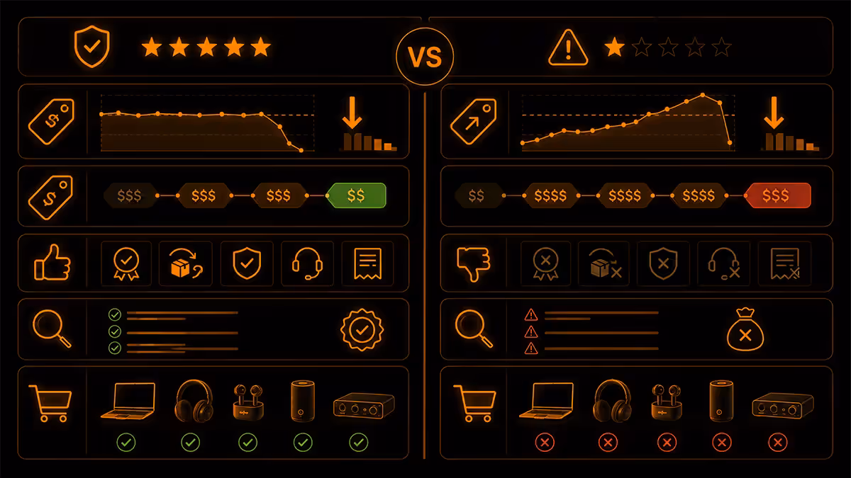 Real vs fake discounts