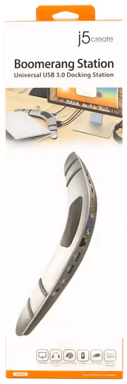 Boomerang JUD480 USB 3.0 Docking Station — 1080p Display Support - image 7