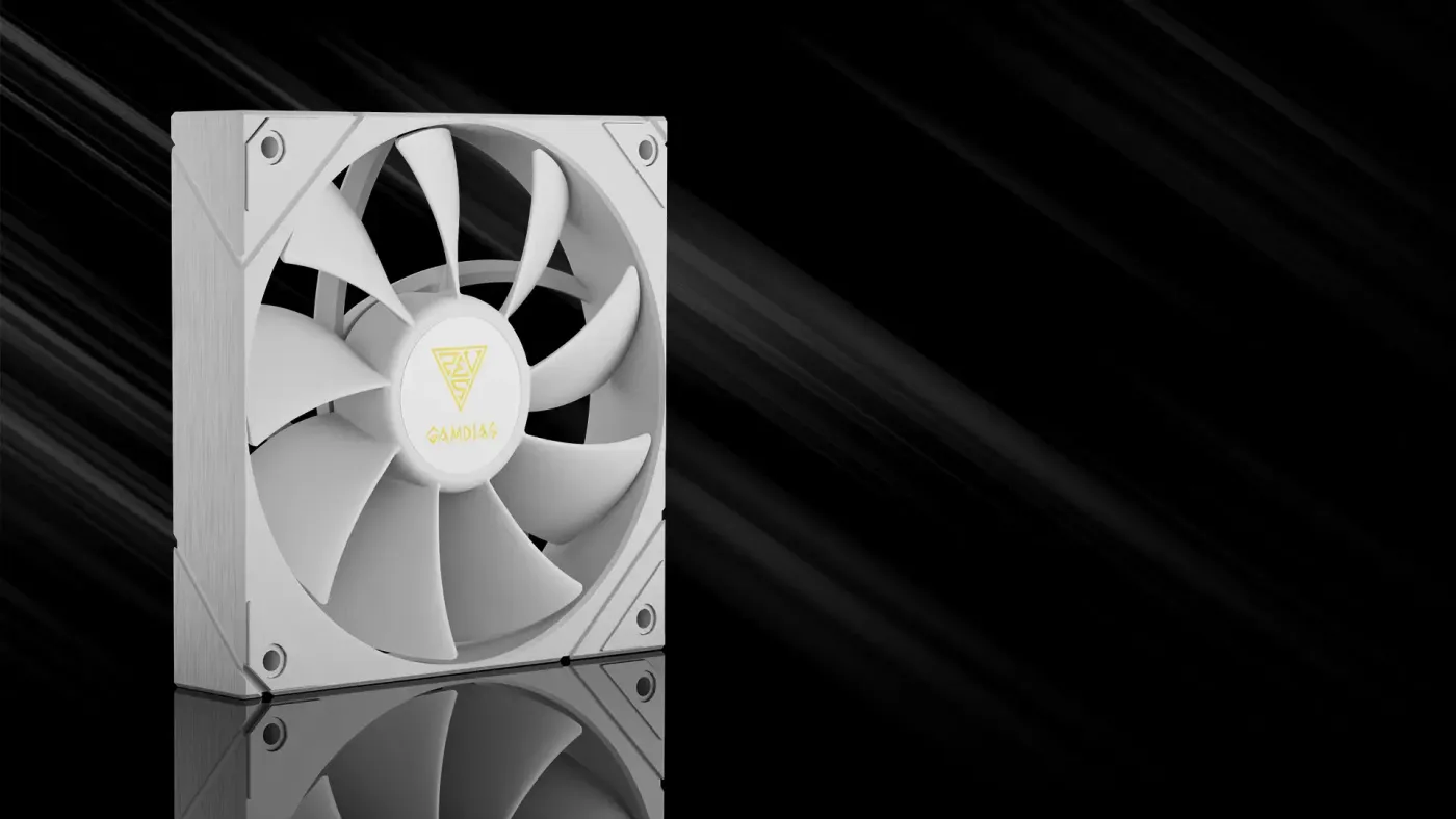 120mm high-performance PWM fan with hydraulic bearing for quiet cooling