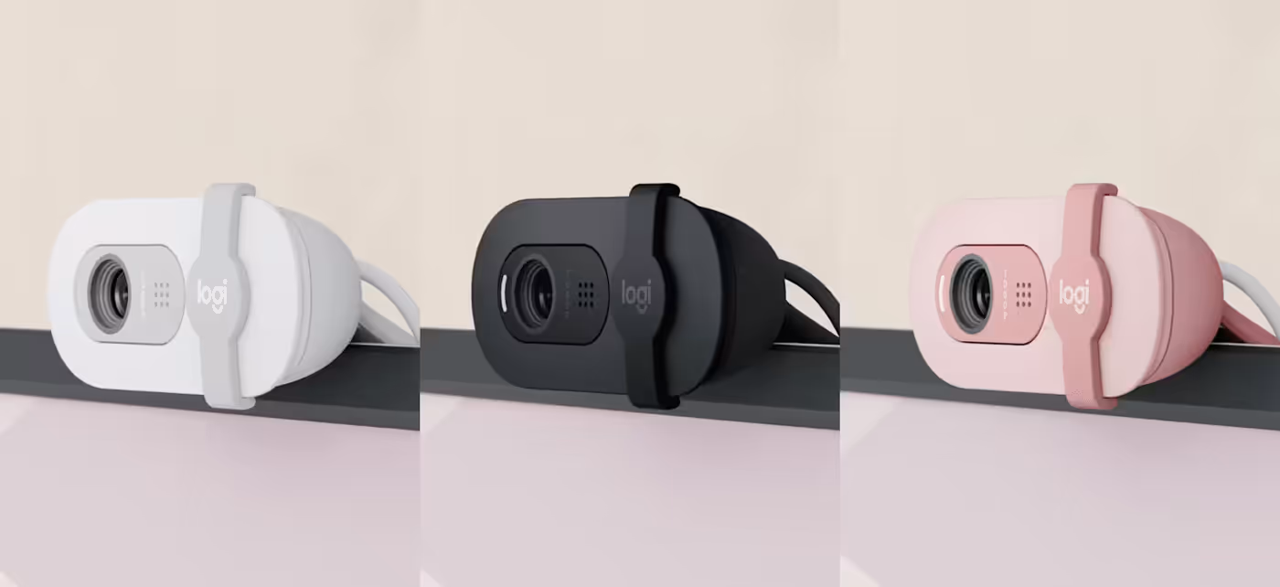 Overview of the webcam designed for improved video calls
