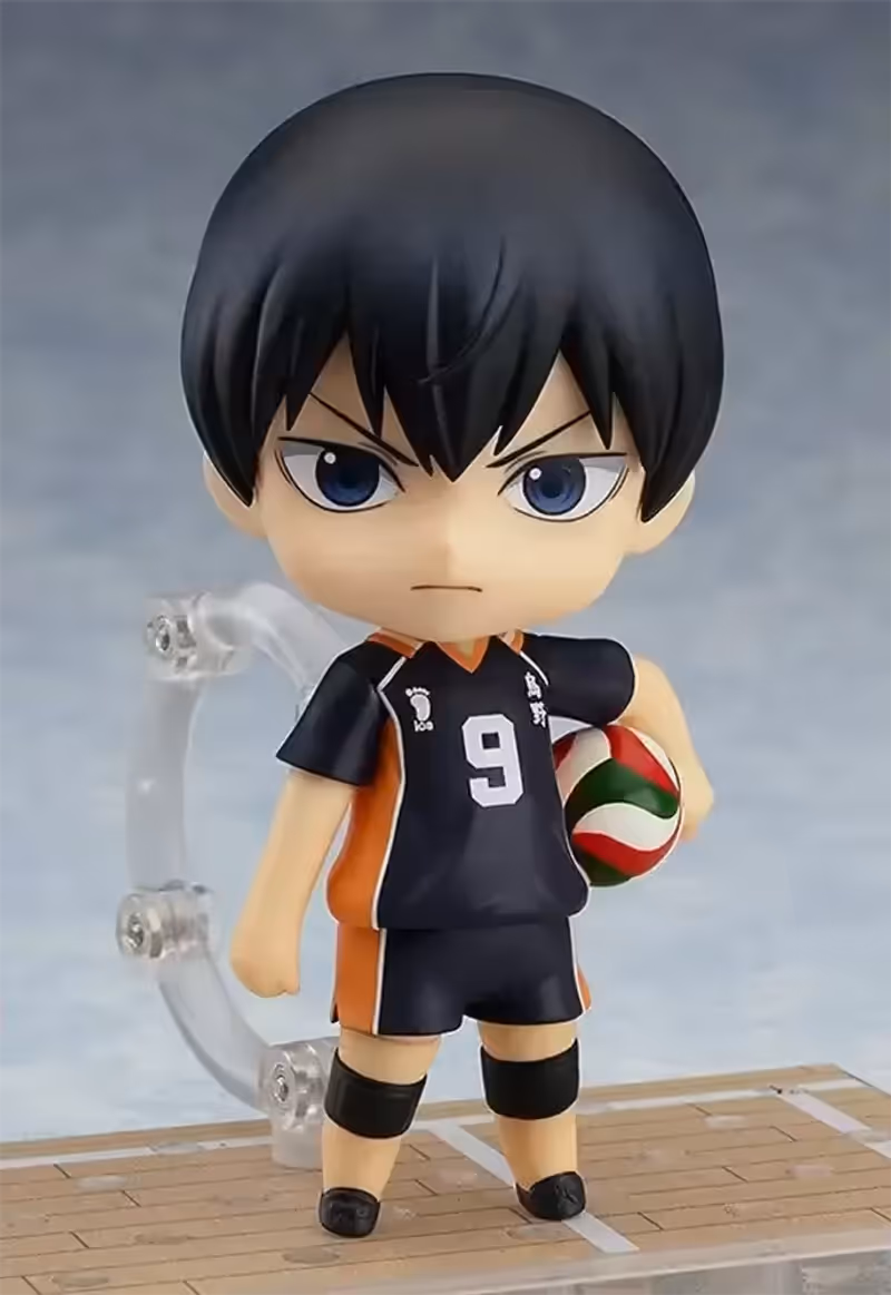 Haikyu!! Nendoroid figures of Tobio Kageyama and Shoyo Hinata in Karasuno kit