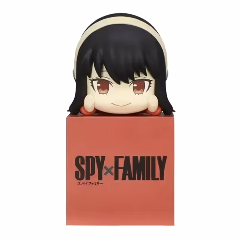Collectible Spy×Family chibi figure set arranged for display