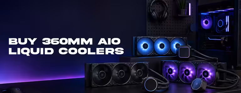 360mm AIO liquid cooler South Africa — Buy high-performance AIO CPU coolers online 🇿🇦