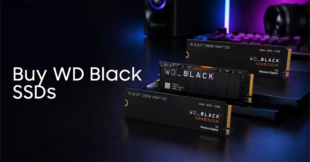 WD Black SSDs – Buy High-Performance SSDs SA | Evetech