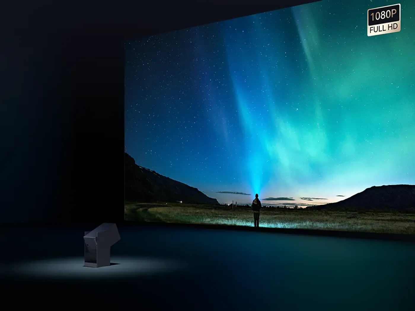 Native 1080P resolution display with triple-coated glass lens technology