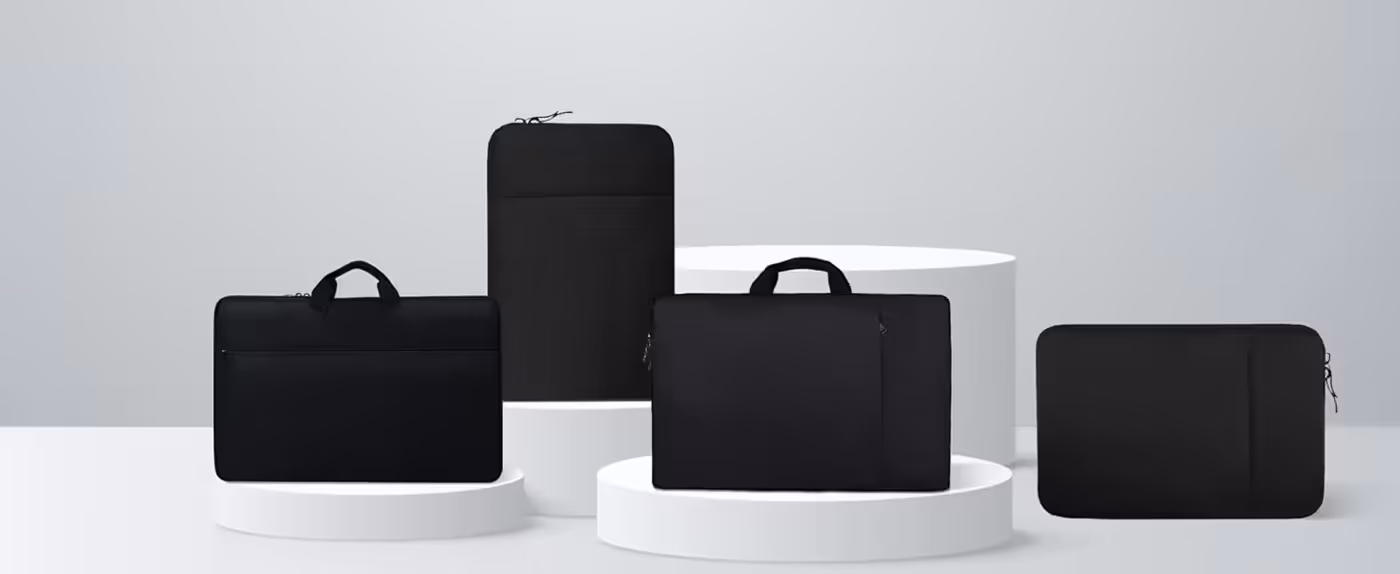 Various sizes and color styles of protective device cases