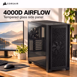 Corsair 4000D Airflow Mid-Tower Gaming Case - image 2
