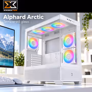 Xigmatek Alphard Arctic White Mid Tower — E-ATX Support - image 2