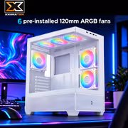 Xigmatek Alphard Arctic White Mid Tower — E-ATX Support - image 3
