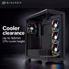 EINAREX Prisma S700 ATX Mid-Tower Case - Black - image 6