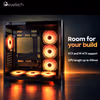 Evetech Aurix Gaming Case — 270° Glass, 7x ARGB Fans - image 4
