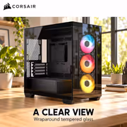 Corsair 2800X RS-R ARGB Micro-ATX Case - Black - image 3
