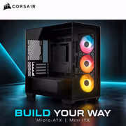 Corsair 2800X RS-R ARGB Micro-ATX Case - Black - image 4
