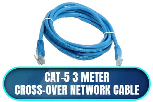 CAT-5 3 Meter Crossover Network Cable - Image 1